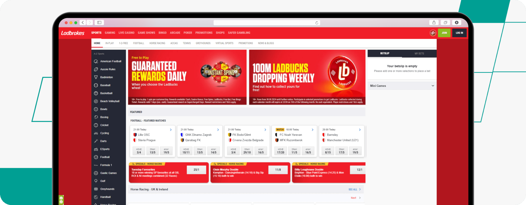 ladbrokes best bookies desktop screenshot